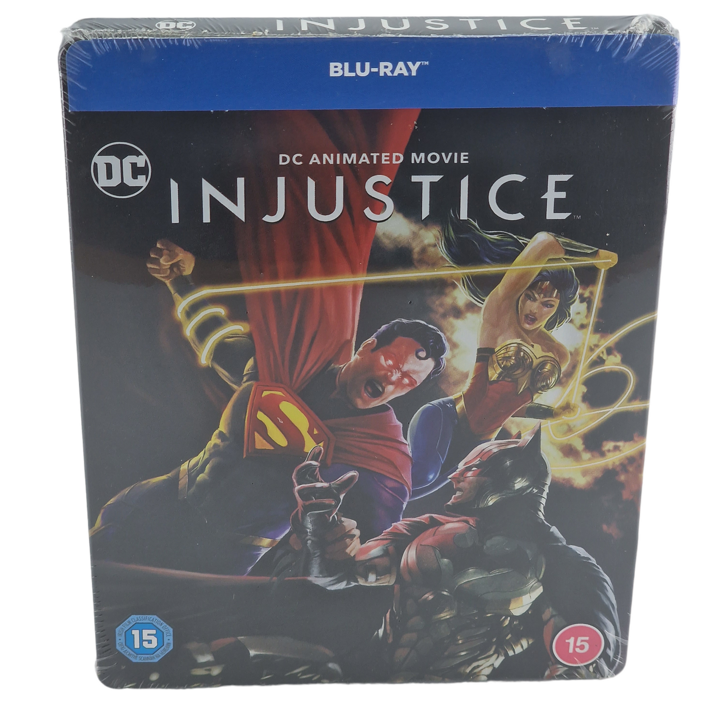 Injustice  Blu-ray  SteelBook  Zavvi  Matt Peters  Justin Hartley 2021 Region B