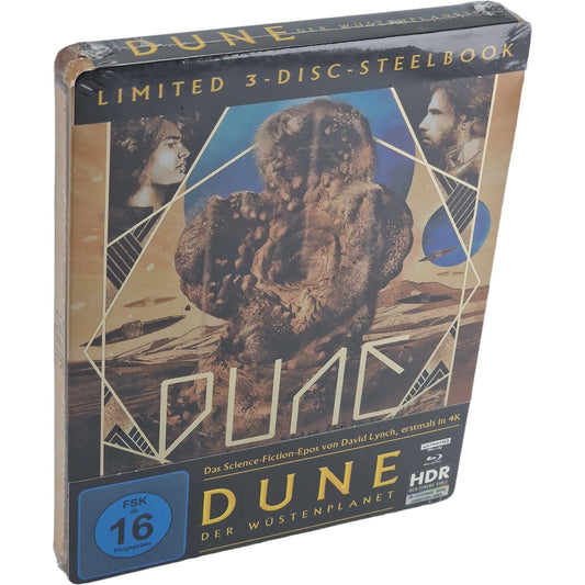 Dune 1984 David Lynch 4K Ultra HD + Blu-ray SteelBook 3 Discs limitée 2021  B