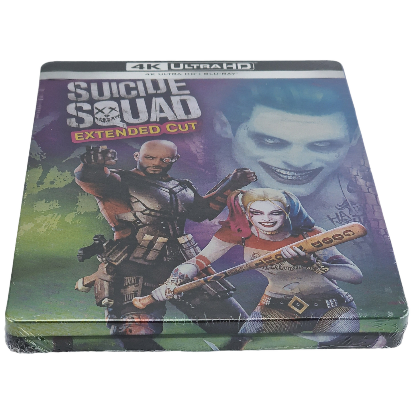 Suicide Squad 4K Ultra HD + Blu-ray SteelBook  Will Smith, Margot Robbie Zone B