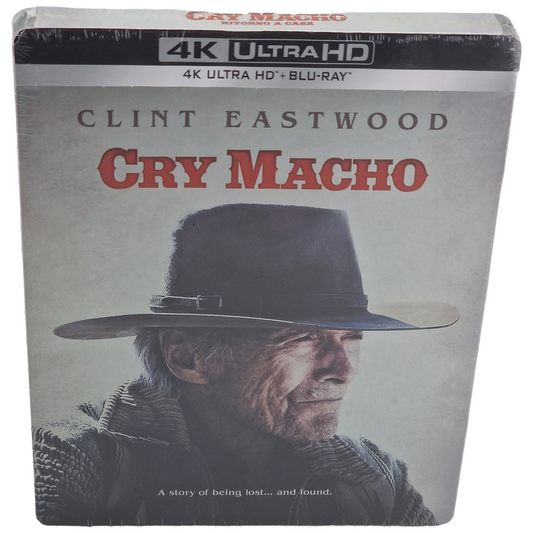 Cry Macho 4K Ultra HD +Blu-ray SteelBook Clint Eastwood Warner Bros.2022 Zone B