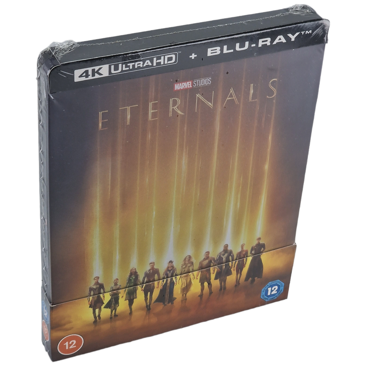 Eternals 4K Ultra HD + Blu-ray SteelBook Zavvi Exclusive Disney 2022 Zone Libre