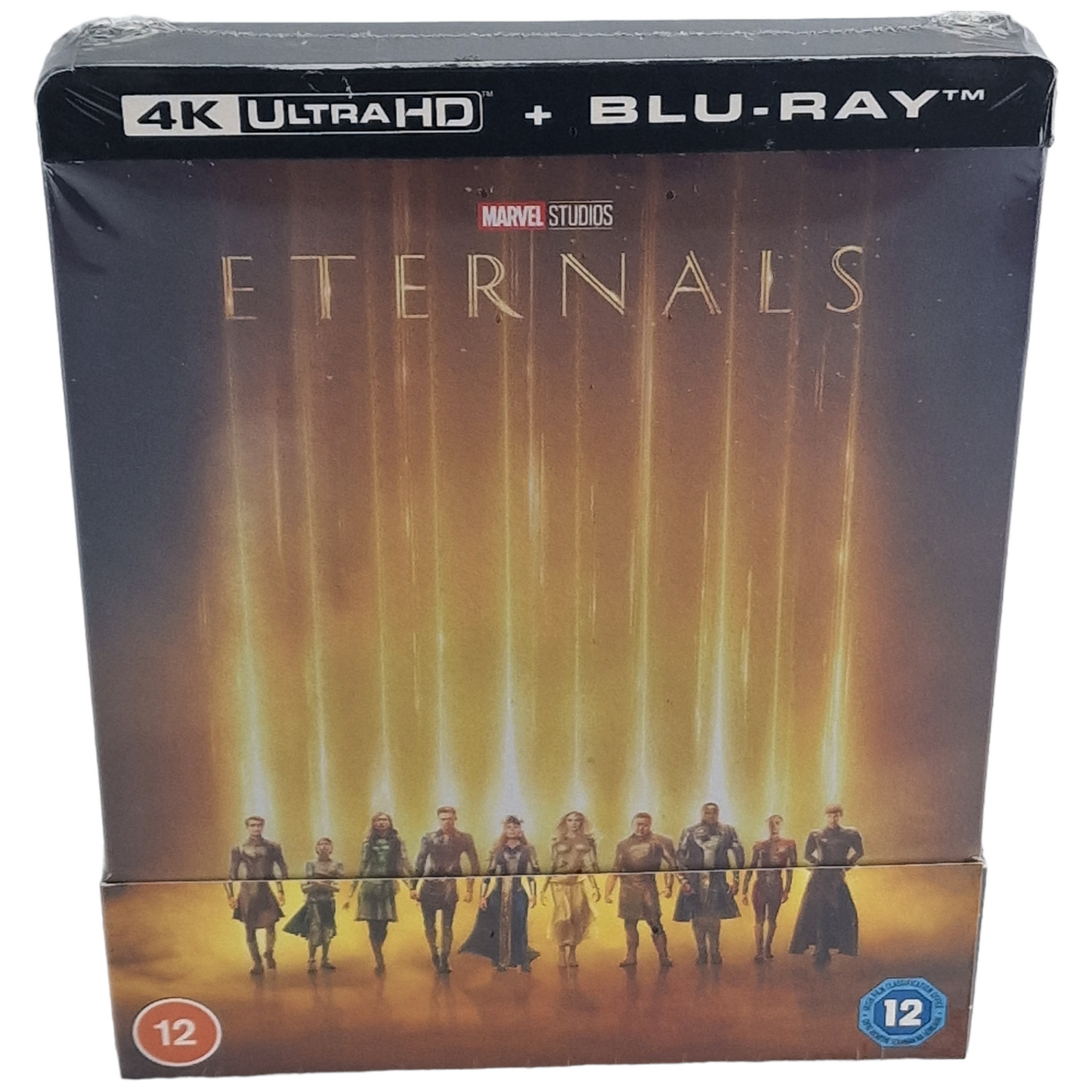 Eternals 4K Ultra HD + Blu-ray SteelBook Zavvi Exclusive Disney 2022 Zone Libre