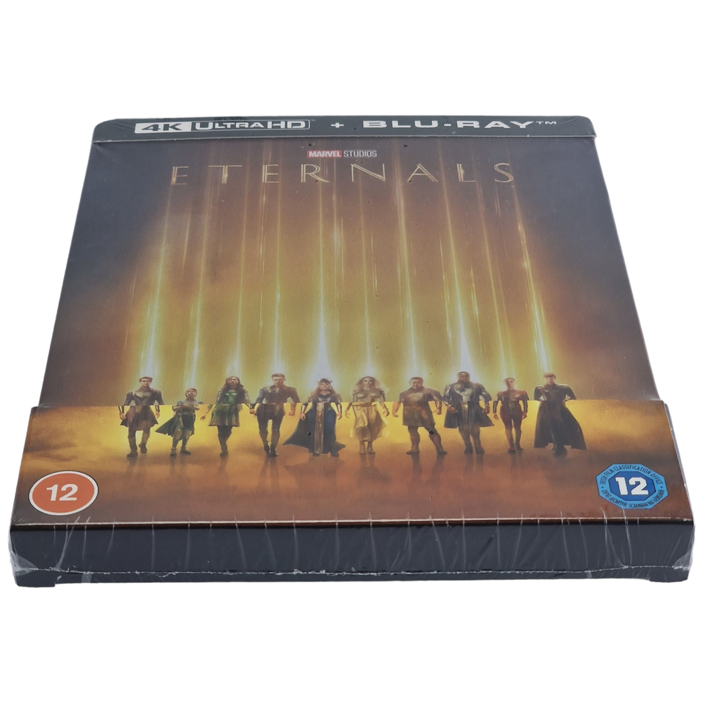 Eternals 4K Ultra HD + Blu-ray SteelBook Zavvi Exclusive Disney 2022 Zone Libre