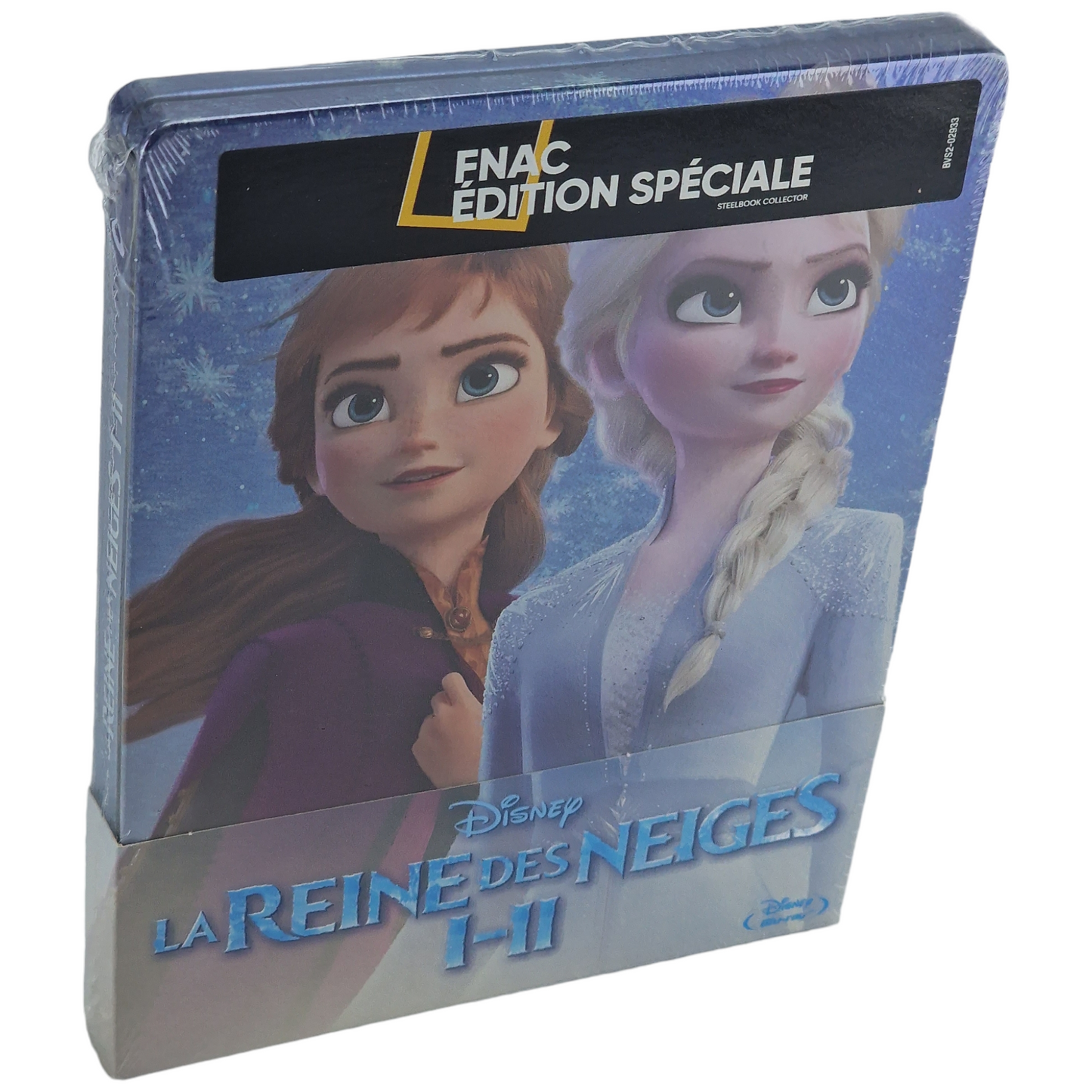 La Reine des Neiges 1+2 Disney Blu-ray SteelBook Fnac Exclusive limitée Region B