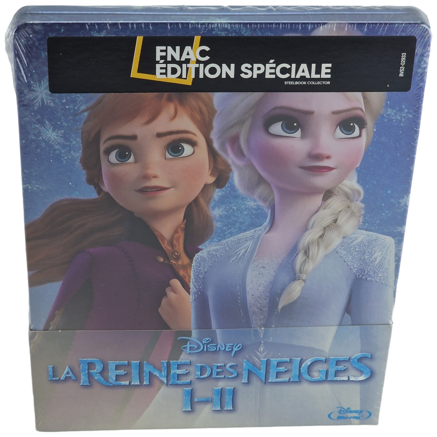 La Reine des Neiges 1+2 Disney Blu-ray SteelBook Fnac Exclusive limitée Region B