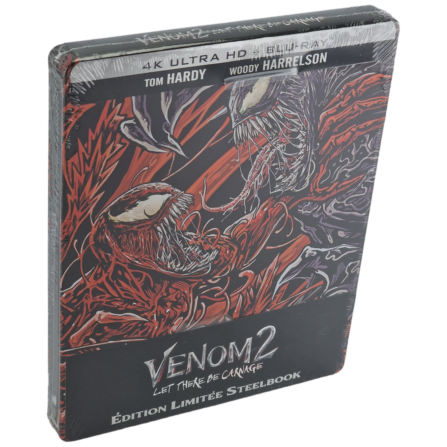 Venom 2:Let There Be Carnage 4K Ultra HD Blu-ray +Blu-ray SteelBook Tom Hardy B