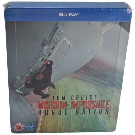 Mission Impossible Rogue Nation Blu-ray SteelBook Tom Cruise Zavvi Limité Libre