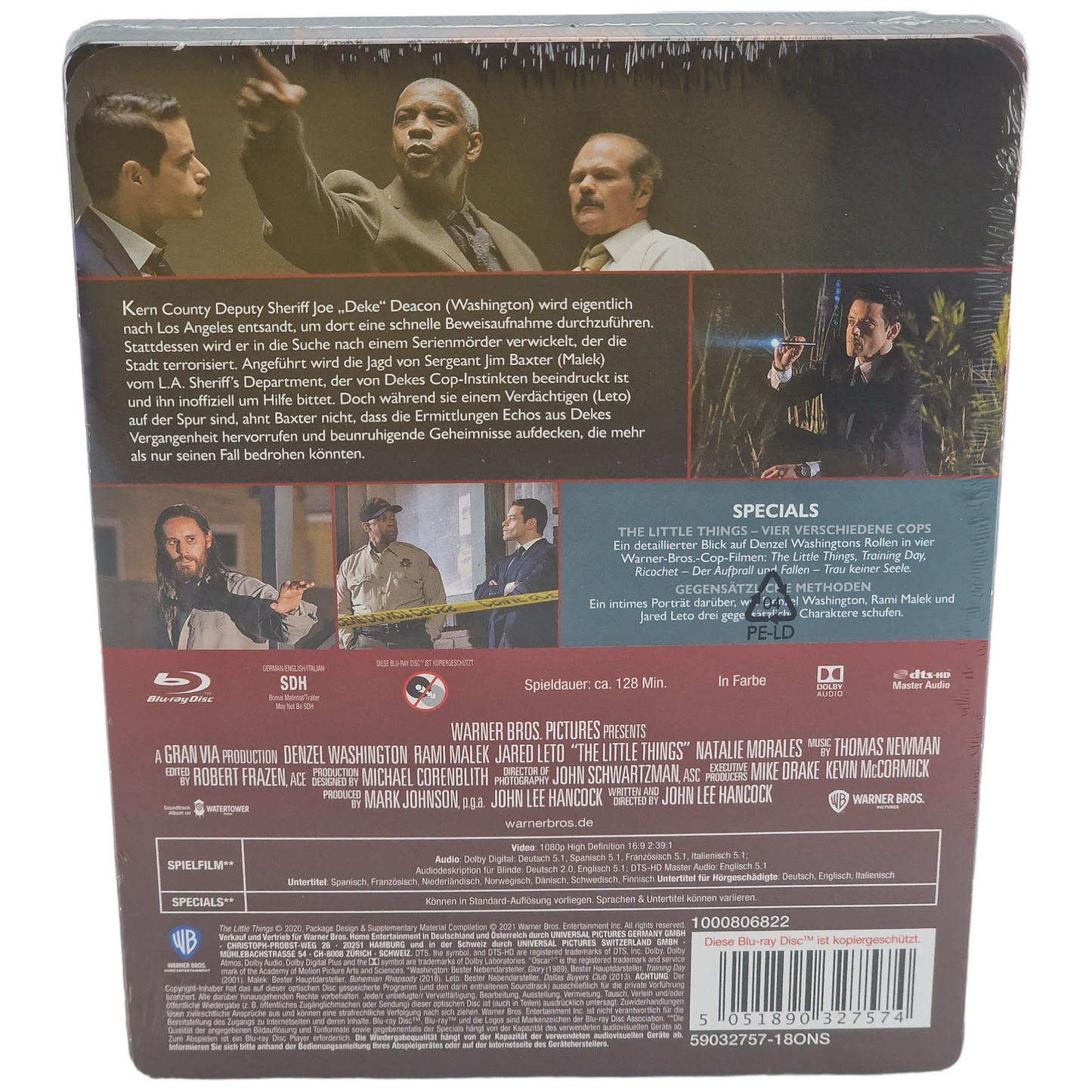 Une affaire de détails Blu-ray SteelBook  Denzel Washington , Rami Malek Zone B