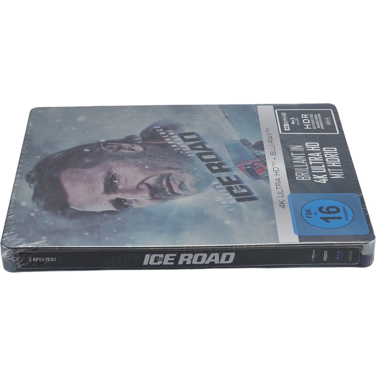 The Ice Road 4K Ultra HD+Blu-ray SteelBook Liam Neeson,Laurence Fishburne Libre