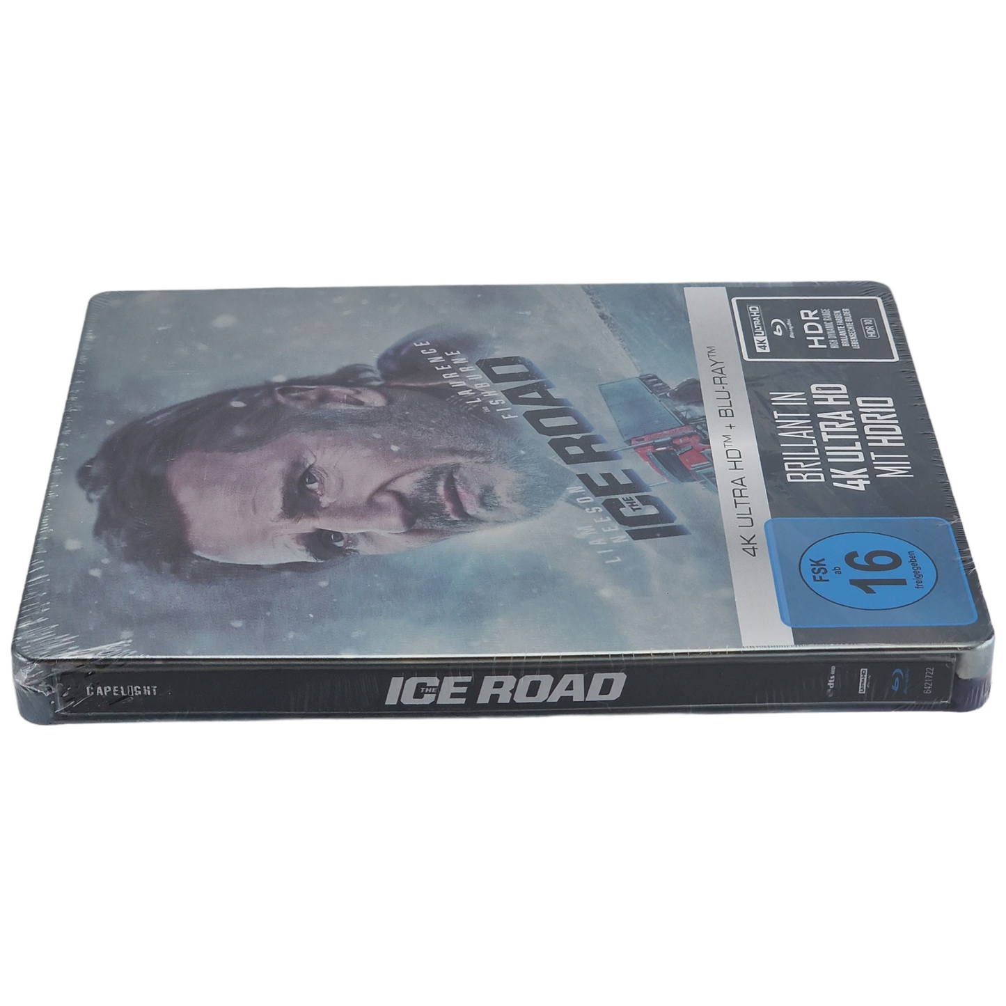 The Ice Road 4K Ultra HD+Blu-ray SteelBook Liam Neeson,Laurence Fishburne Libre