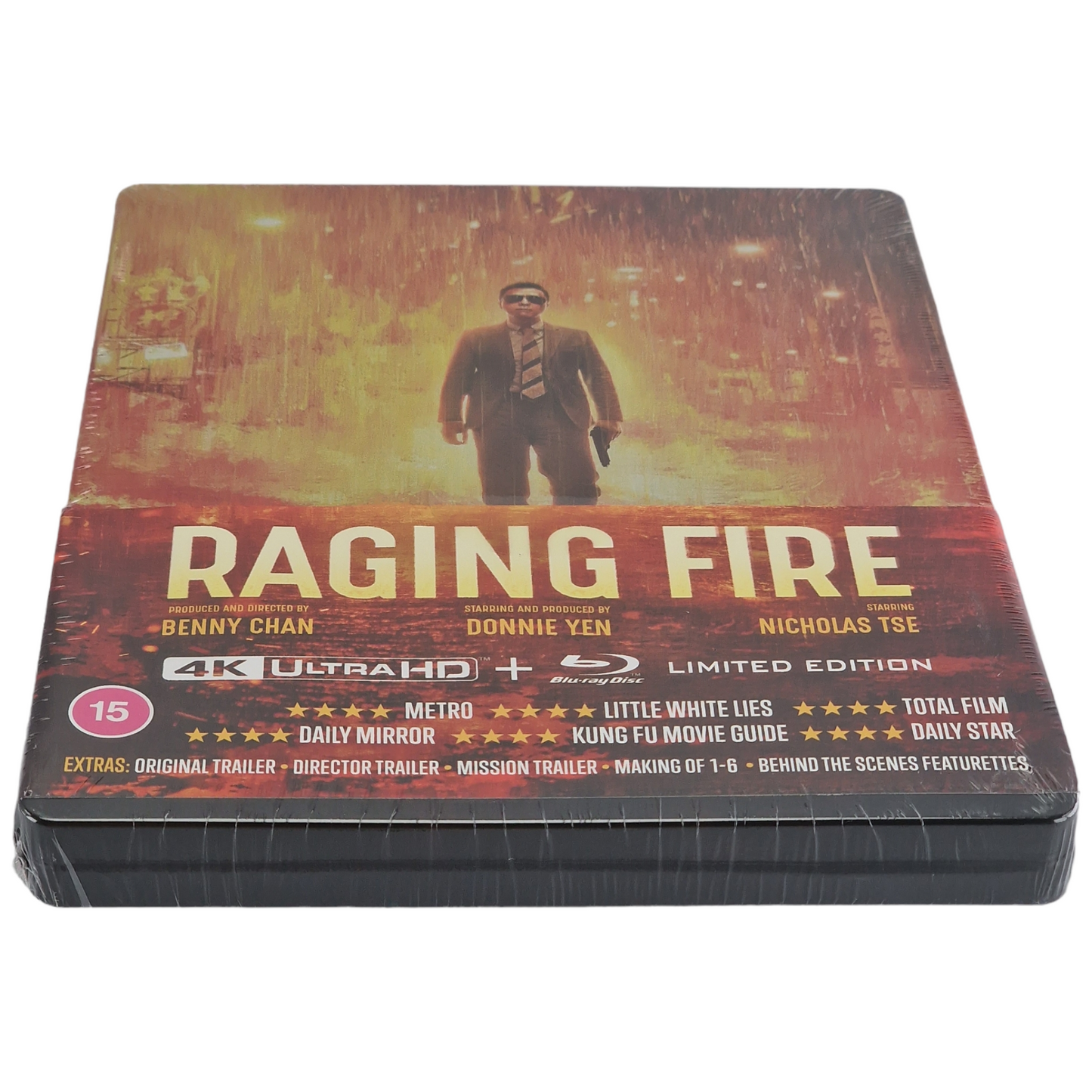 Raging Fire  4K Ultra HD + Blu-ray  SteelBook Nou fo / 怒火 Zavvi 2022 Zone Libre