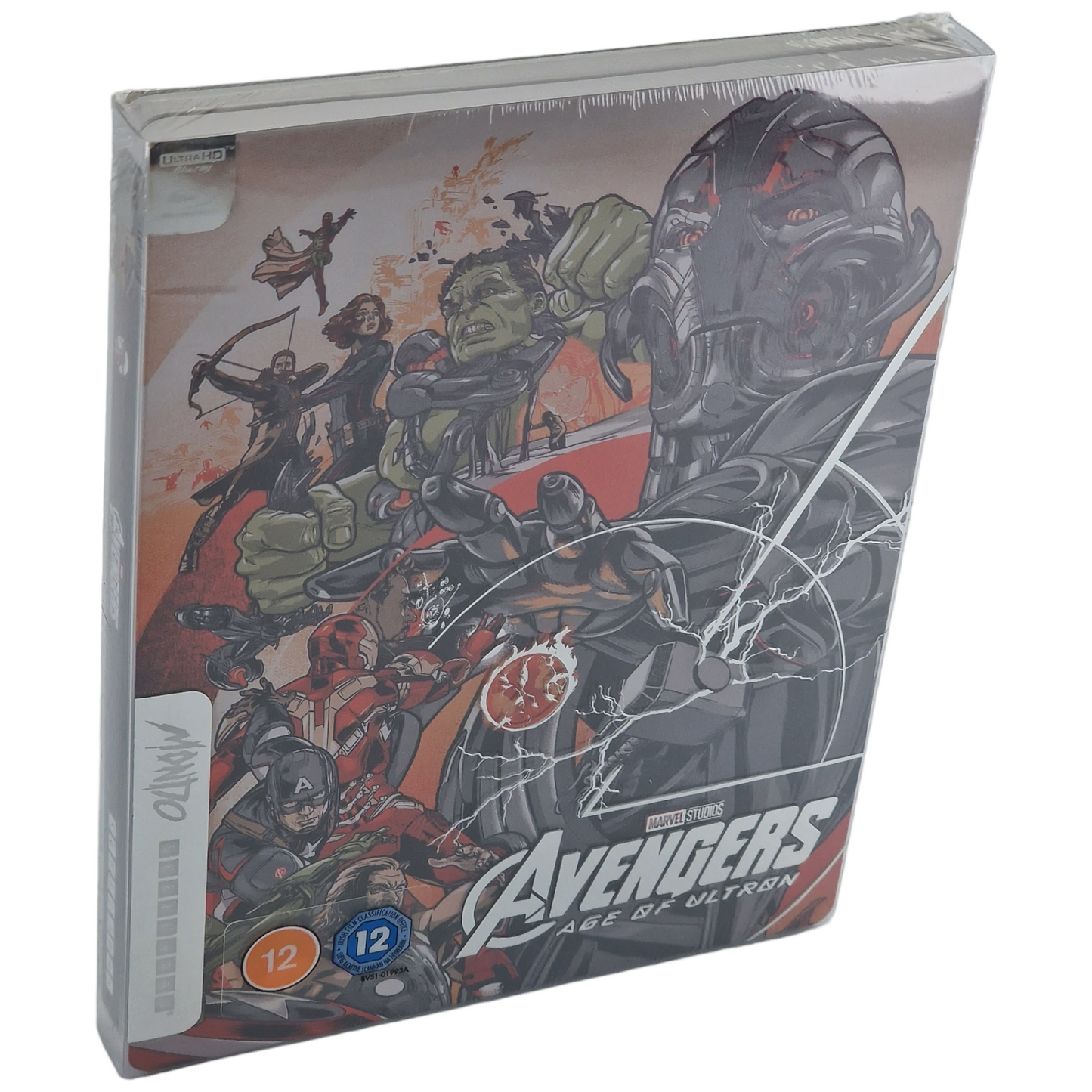 Avengers : Age of Ultron 4K Ultra HD + Blu-ray SteelBook Mondo X Zavvi Region B