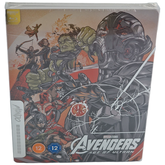 Avengers : Age of Ultron 4K Ultra HD + Blu-ray SteelBook Mondo X Zavvi Region B