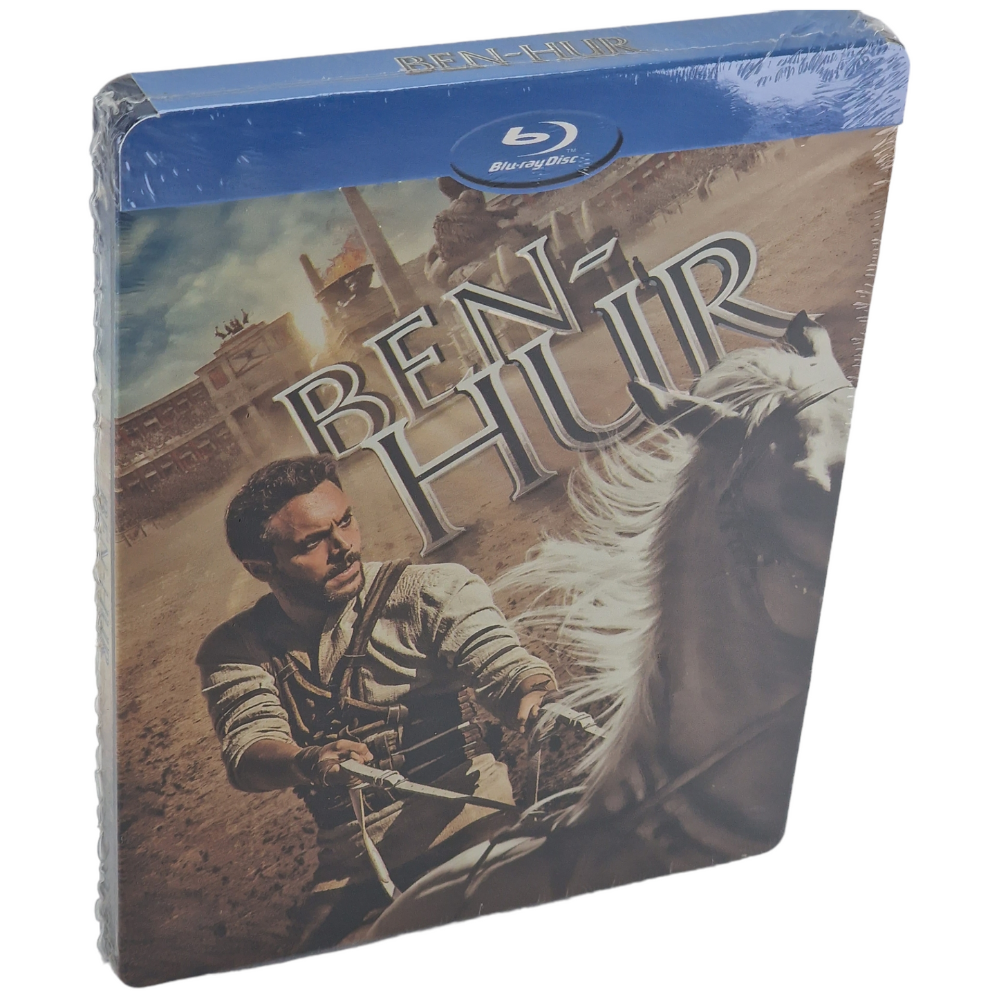 Ben-Hur Blu-ray SteelBook El Corte Inglés  Jack Huston, Morgan Freeman Region B