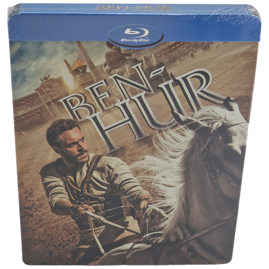 Ben-Hur Blu-ray SteelBook El Corte Inglés  Jack Huston, Morgan Freeman Region B