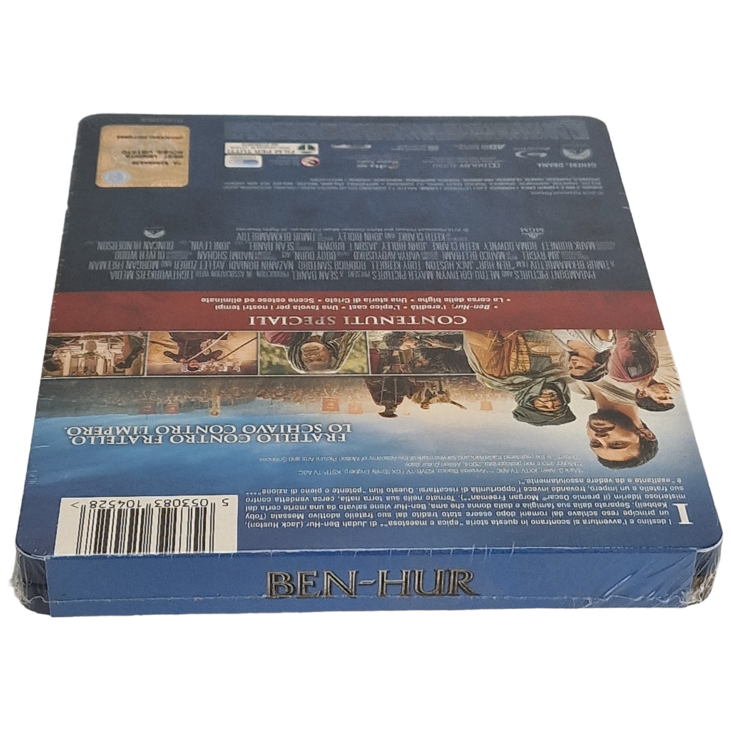 Ben-Hur Blu-ray SteelBook El Corte Inglés  Jack Huston, Morgan Freeman Region B