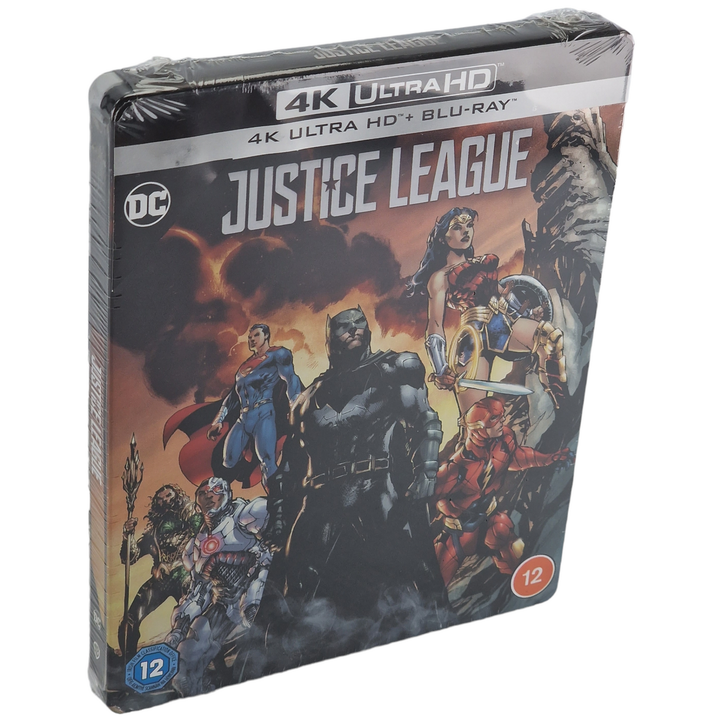 Justice League 4K Ultra HD +Blu-ray SteelBook Zavvi Ben Affleck 2020 Zone Libre