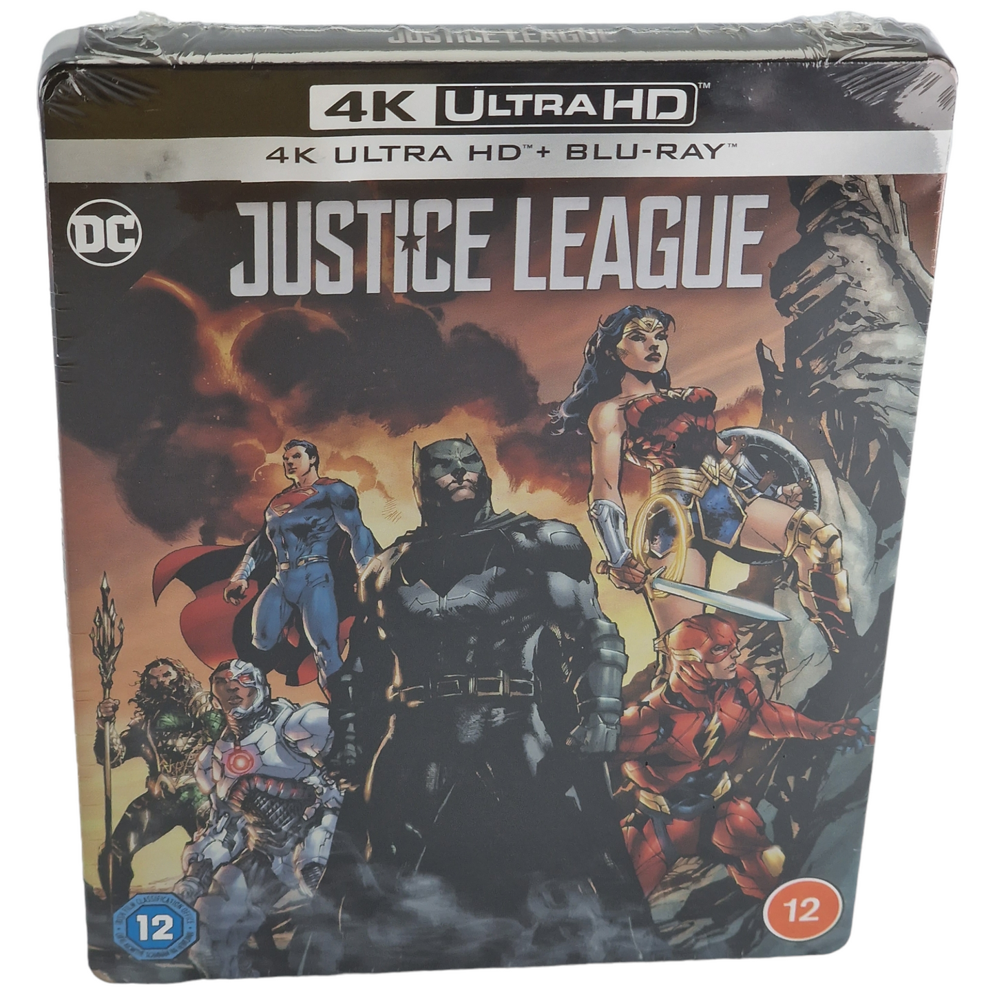 Justice League 4K Ultra HD +Blu-ray SteelBook Zavvi Ben Affleck 2020 Zone Libre