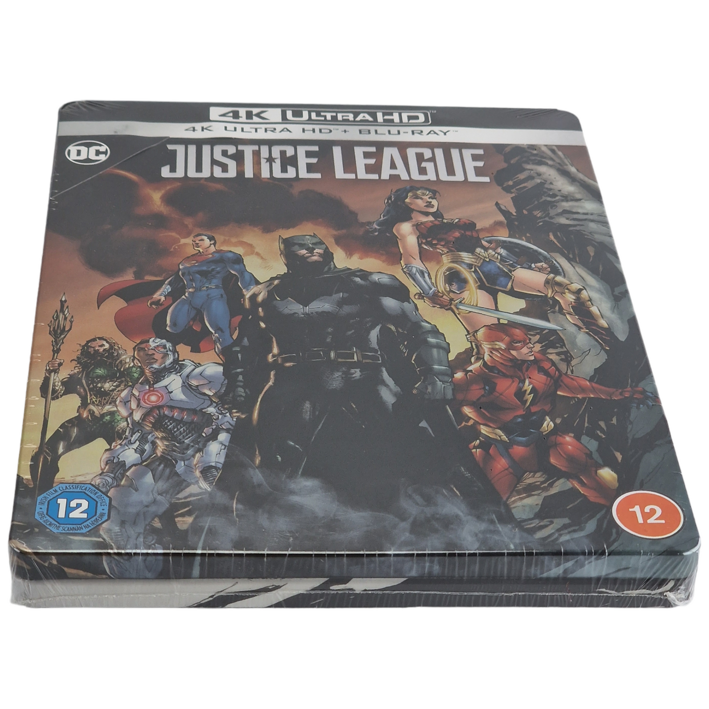 Justice League 4K Ultra HD +Blu-ray SteelBook Zavvi Ben Affleck 2020 Zone Libre