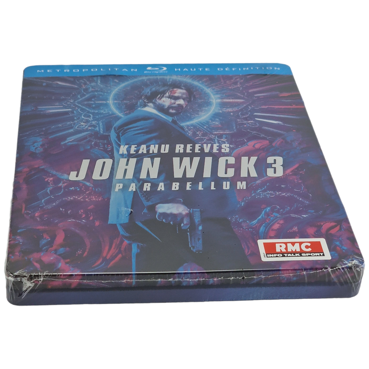 John Wick : Chapitre 3 Parabellum Blu-ray SteelBook  Keanu Reeves 2019 Region B