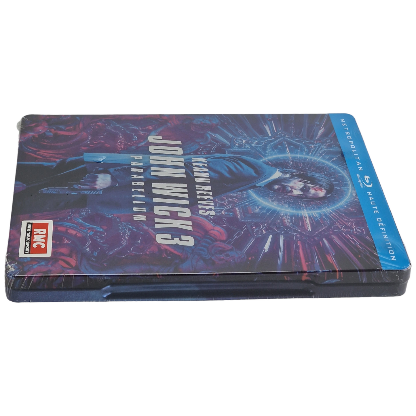 John Wick : Chapitre 3 Parabellum Blu-ray SteelBook  Keanu Reeves 2019 Region B