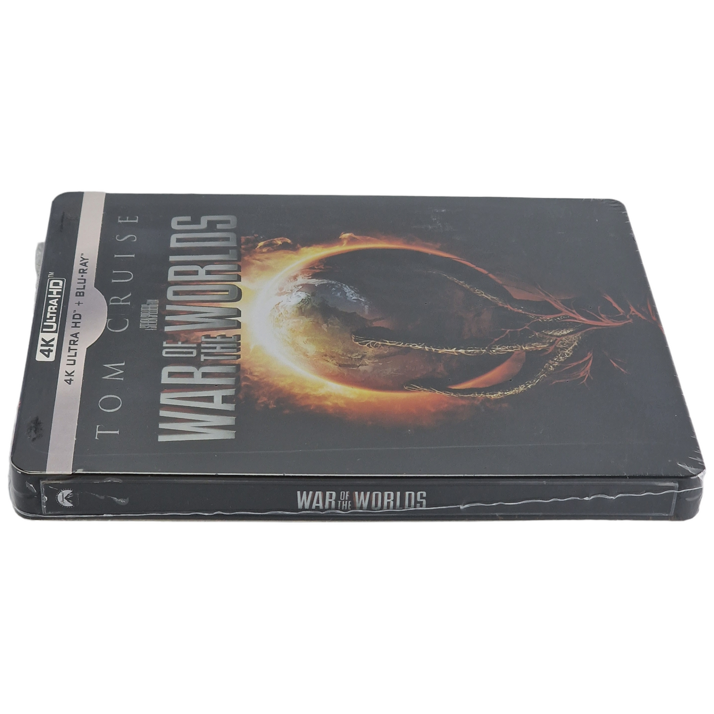 La Guerre des Mondes 4K Ultra HD +Blu-ray SteelBook Tom Cruise Spielberg Zone B