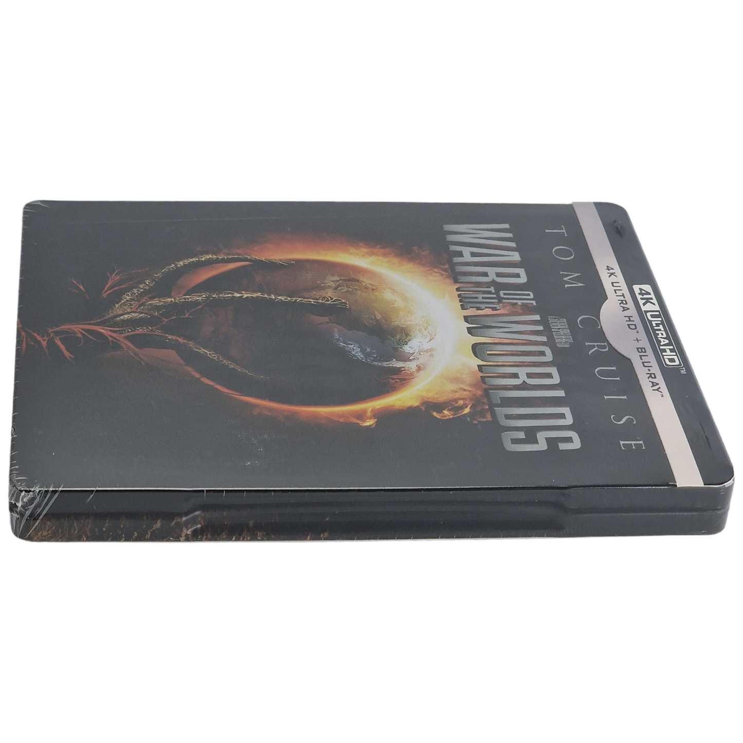 La Guerre des Mondes 4K Ultra HD +Blu-ray SteelBook Tom Cruise Spielberg Zone B