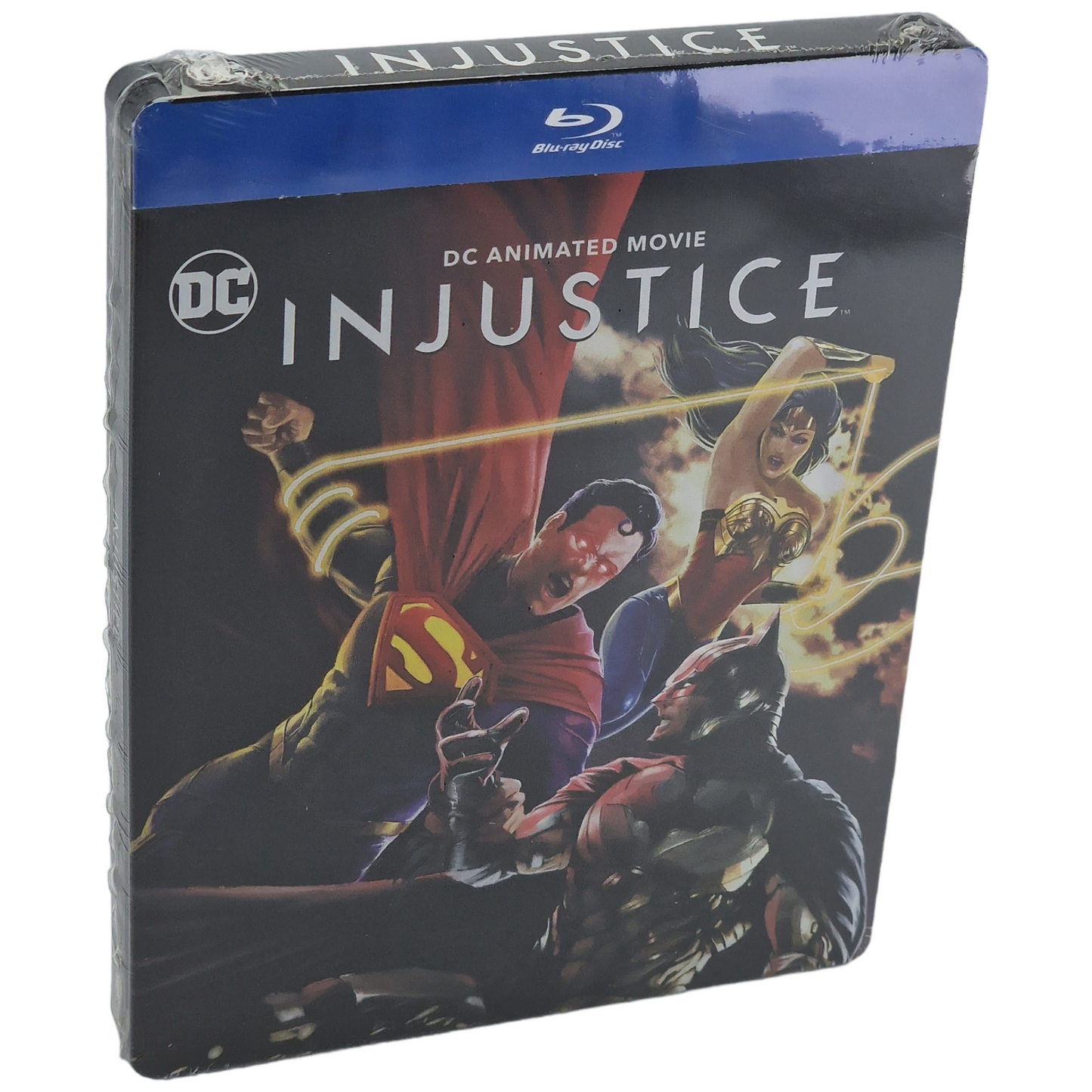 Injustice: Gods Among Us Blu-ray SteelBook  Matt Peters Warner Bros.2021 Zone B