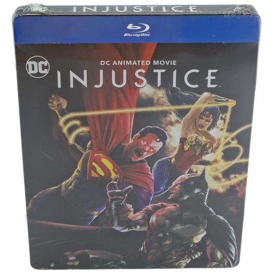 Injustice: Gods Among Us Blu-ray SteelBook  Matt Peters Warner Bros.2021 Zone B