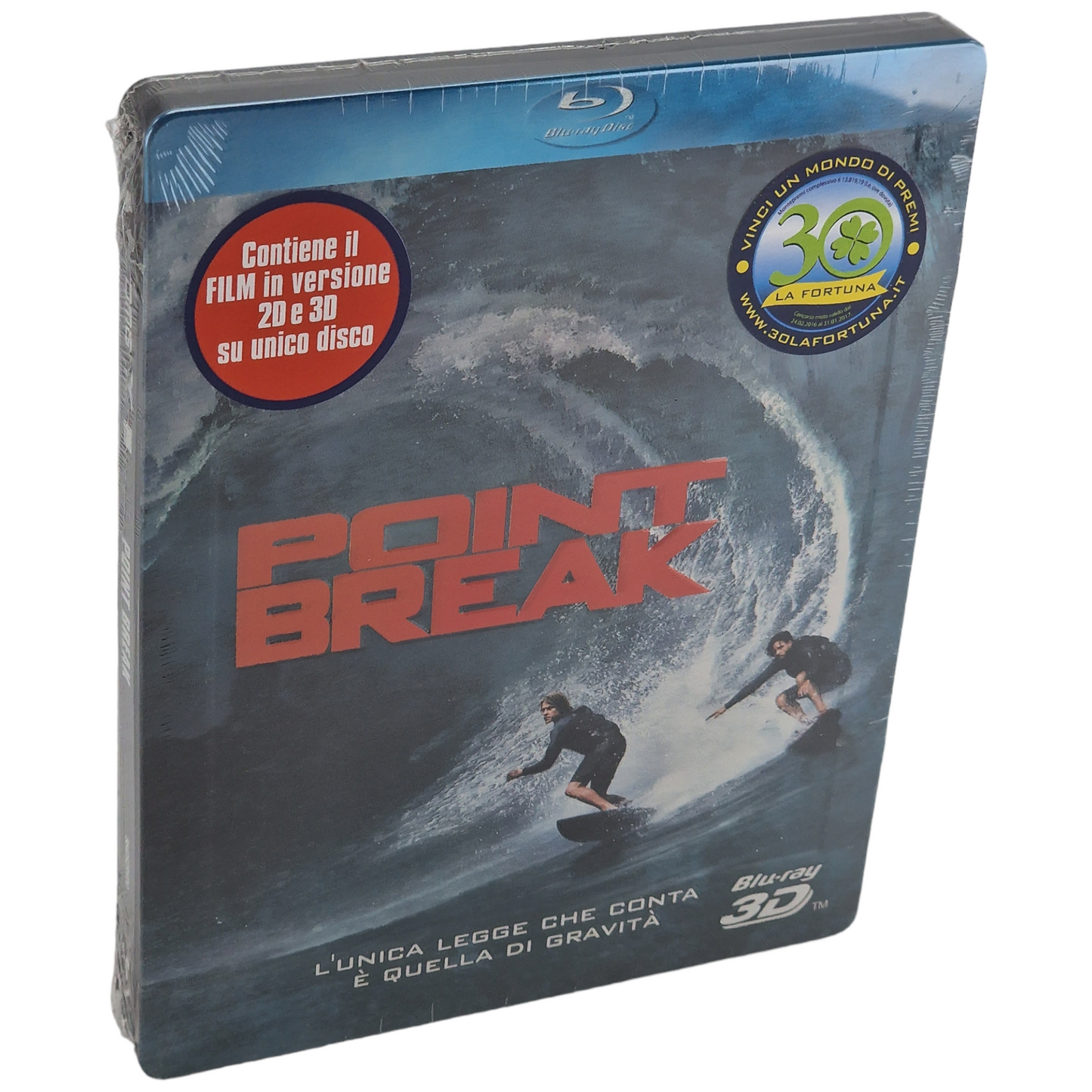 Point Break 2015  Blu-ray  3D + Blu-ray  SteelBook  Ericson  Core 2016 Region B