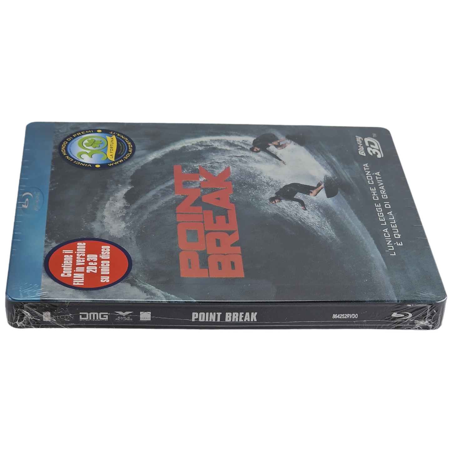 Point Break 2015  Blu-ray  3D + Blu-ray  SteelBook  Ericson  Core 2016 Region B