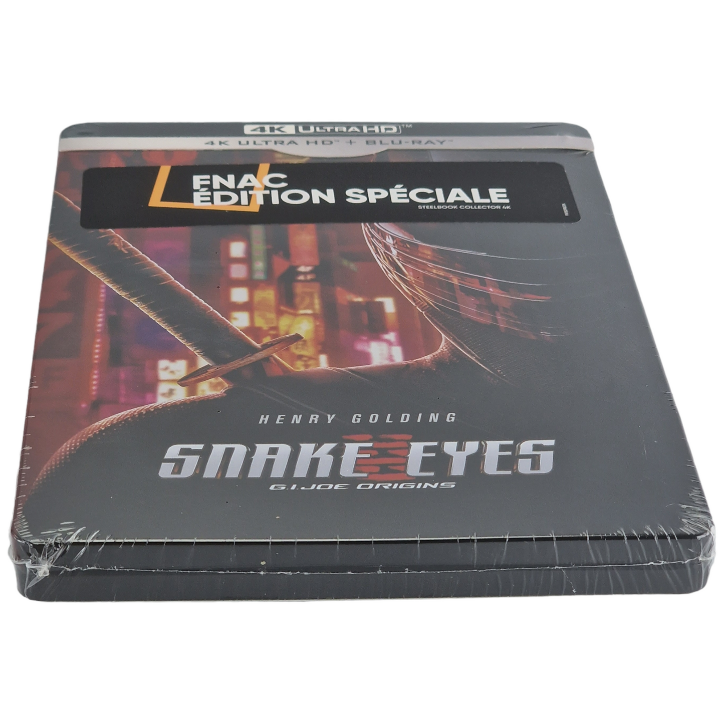 Snake Eyes: G.I. Joe Origins 4K Ultra HD + Blu-ray Steelbook Fnac Limité Zone B