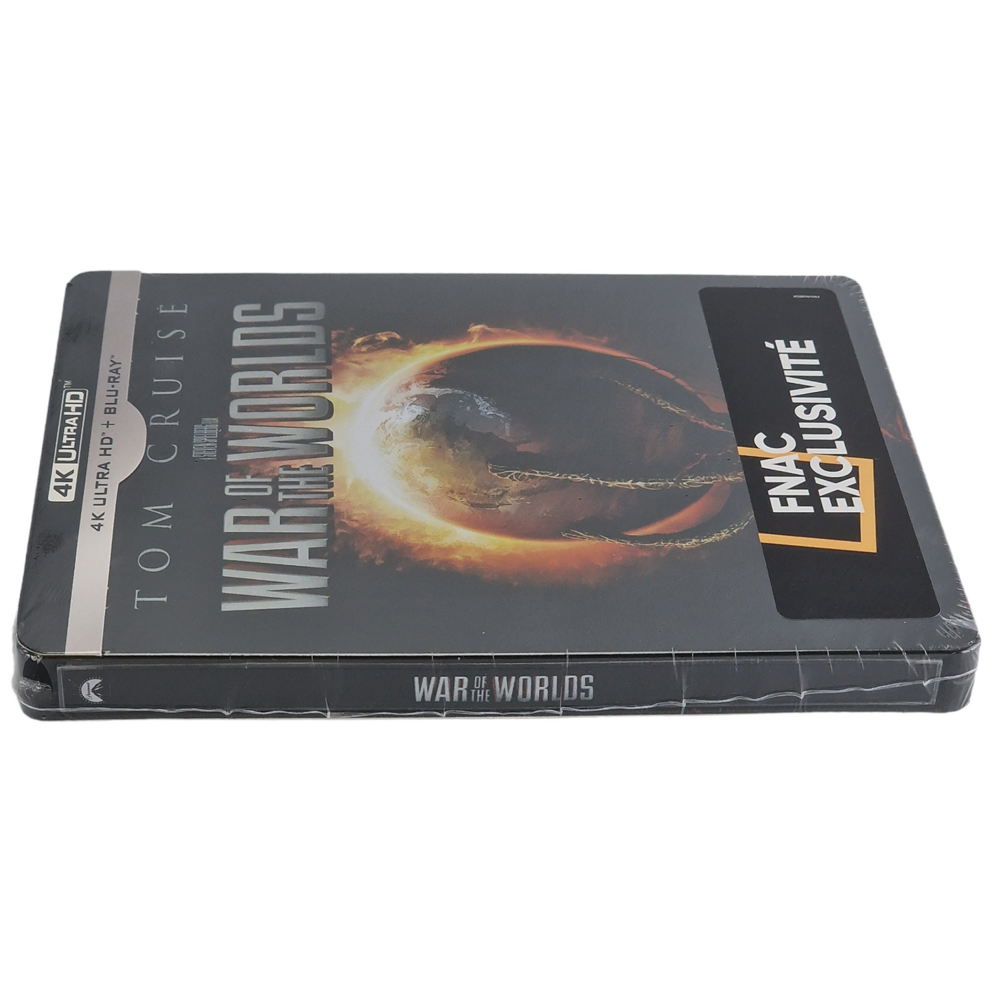 La Guerre des Mondes 4K Ultra HD + Blu-ray SteelBook Fnac Exclusif Spielberg  B