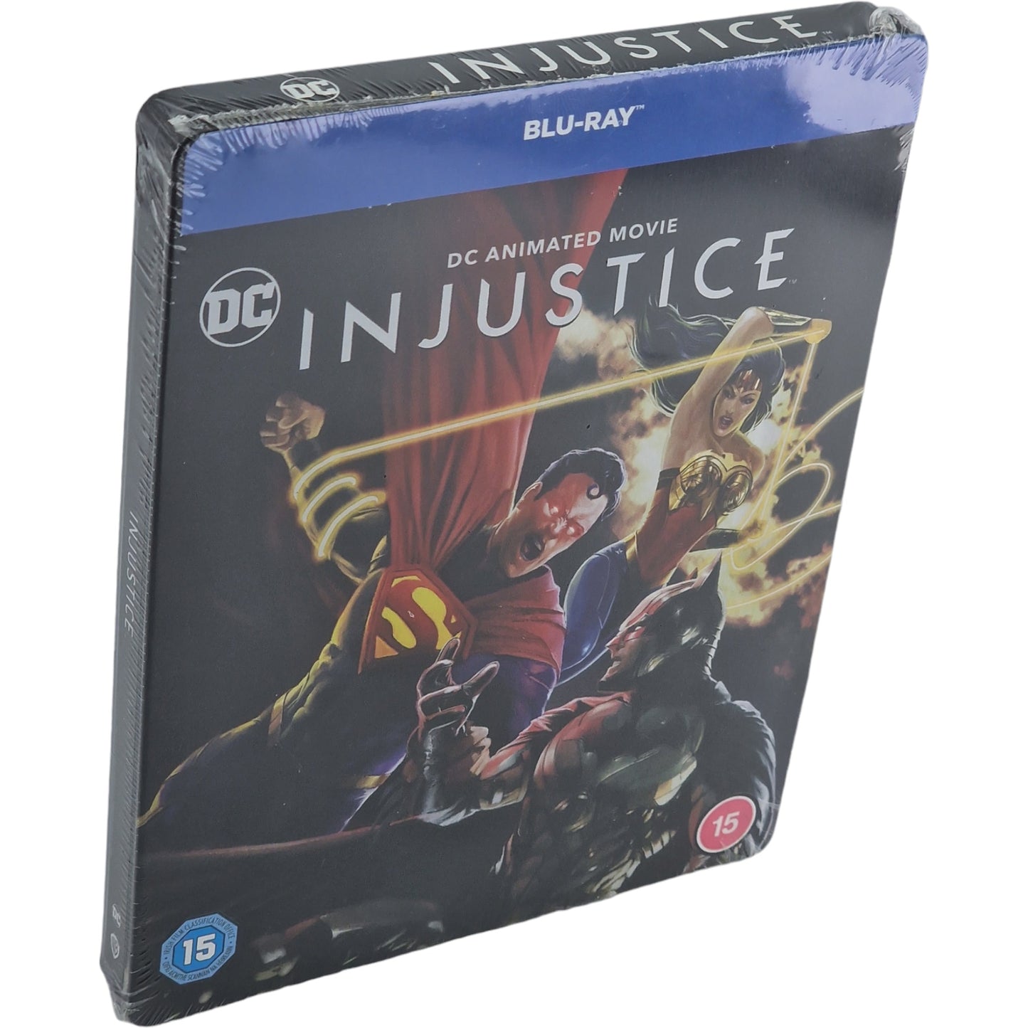 Injustice  Blu-ray  SteelBook  Zavvi  Matt Peters  Justin Hartley 2021 Region B