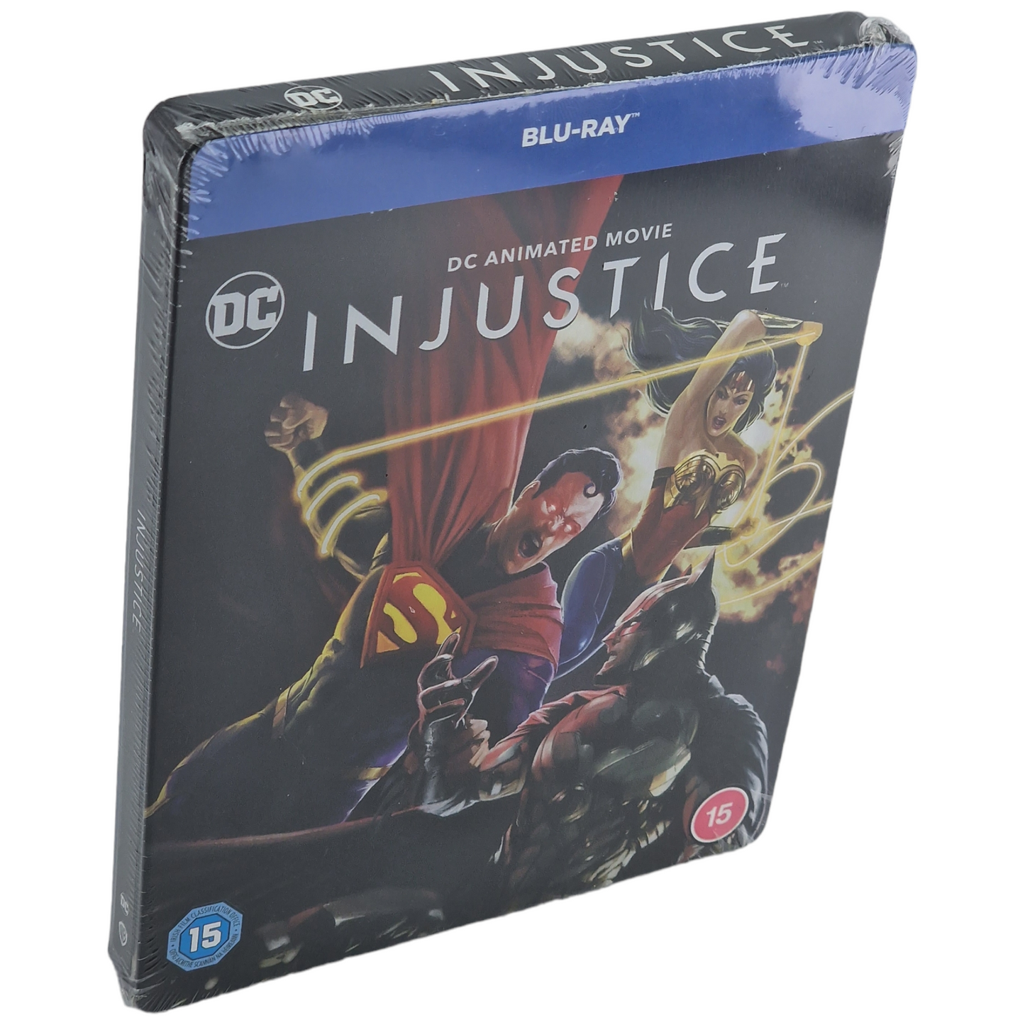 Injustice  Blu-ray  SteelBook  Zavvi  Matt Peters  Justin Hartley 2021 Region B