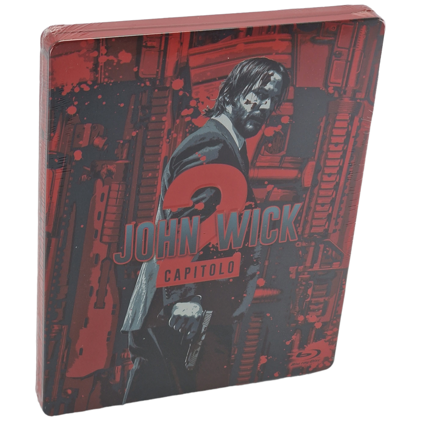 John Wick : Chapter 2  Blu-ray Steelbook  Keanu Reeves  2017  Region B