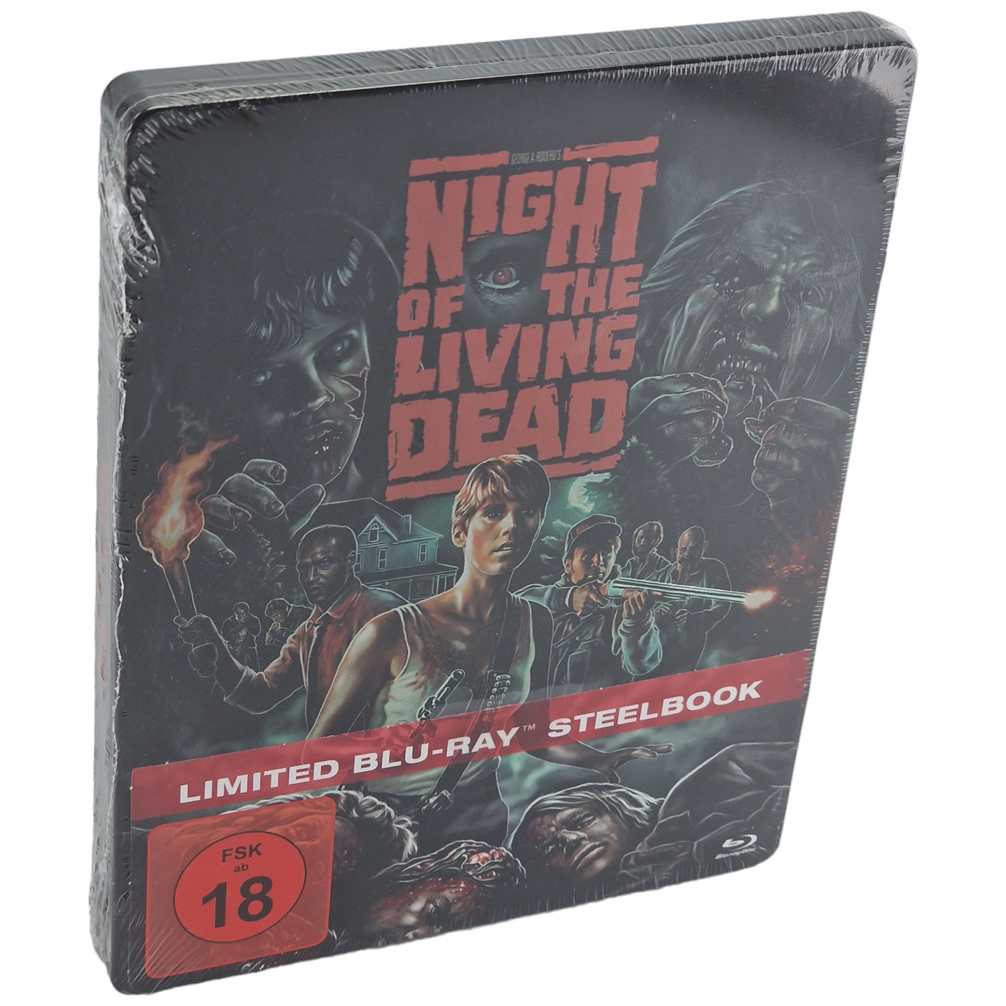 Night of the Living Dead 1990  Blu-ray SteelBook Édition limitée Region B [-18]