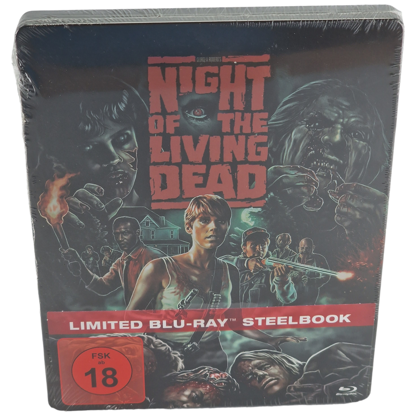 Night of the Living Dead 1990  Blu-ray SteelBook Édition limitée Region B [-18]