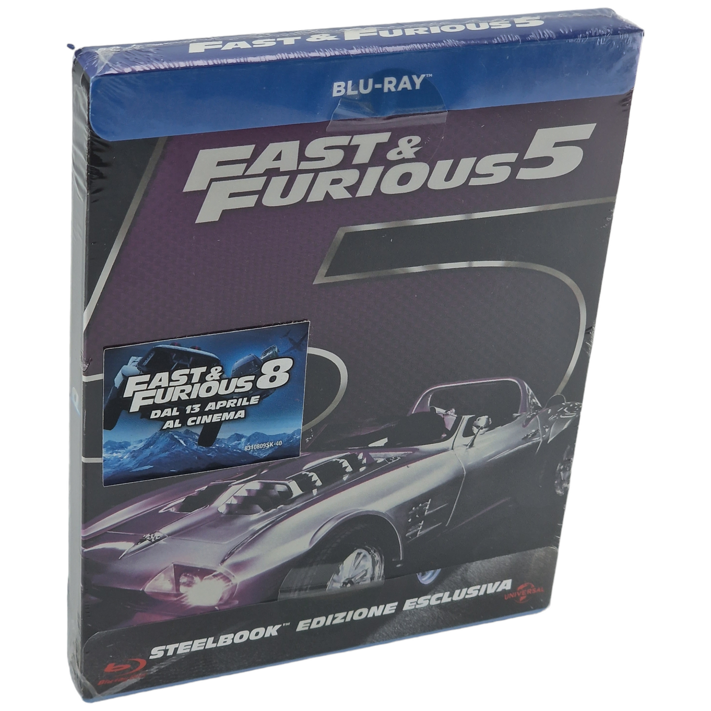 Fast & Furious 5 Blu-ray Steelbook 2013 Vin Diesel, Paul Walker 2017 Region B