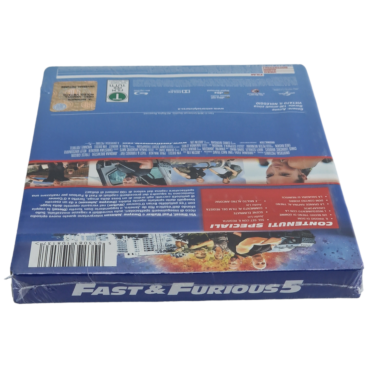 Fast & Furious 5 Blu-ray Steelbook 2013 Vin Diesel, Paul Walker 2017 Region B