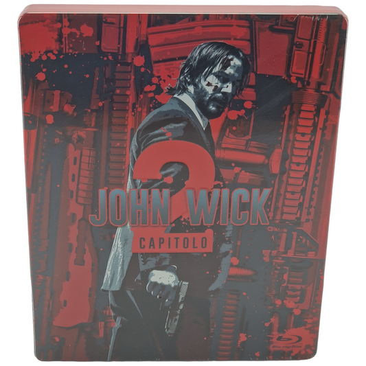 John Wick : Chapter 2  Blu-ray Steelbook  Keanu Reeves  2017  Region B