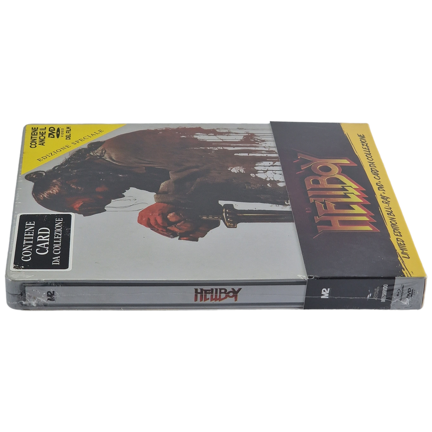 Hellboy Blu-ray Full HD+ DVD Steelbook 2019 David Harbour,Milla Jovovich Zone B