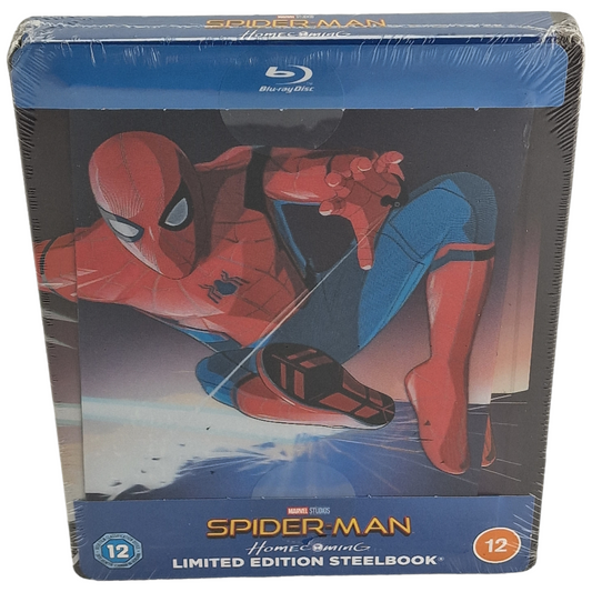 Spider-Man: Homecoming Blu-ray SteelBook Zavvi limitée lenticulaire Zone Libre