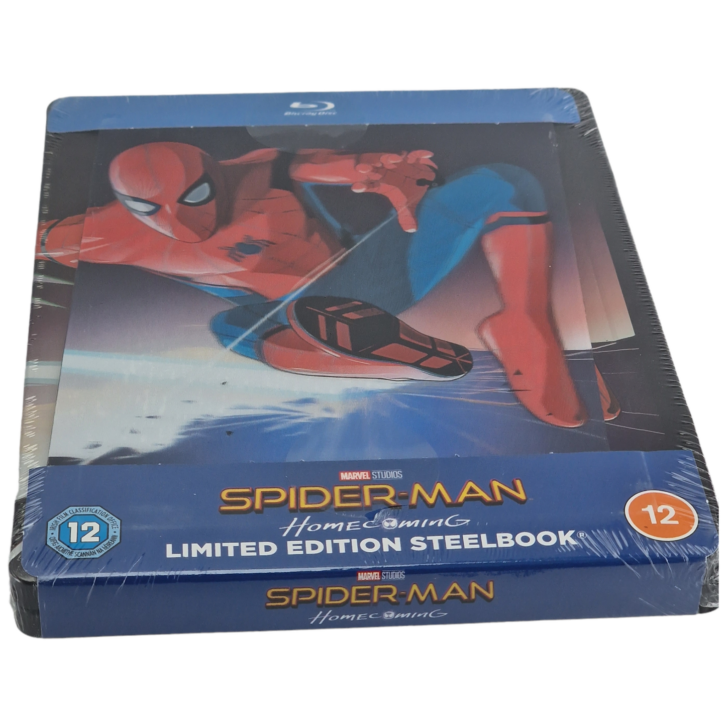 Spider-Man: Homecoming Blu-ray SteelBook Zavvi limitée lenticulaire Zone Libre