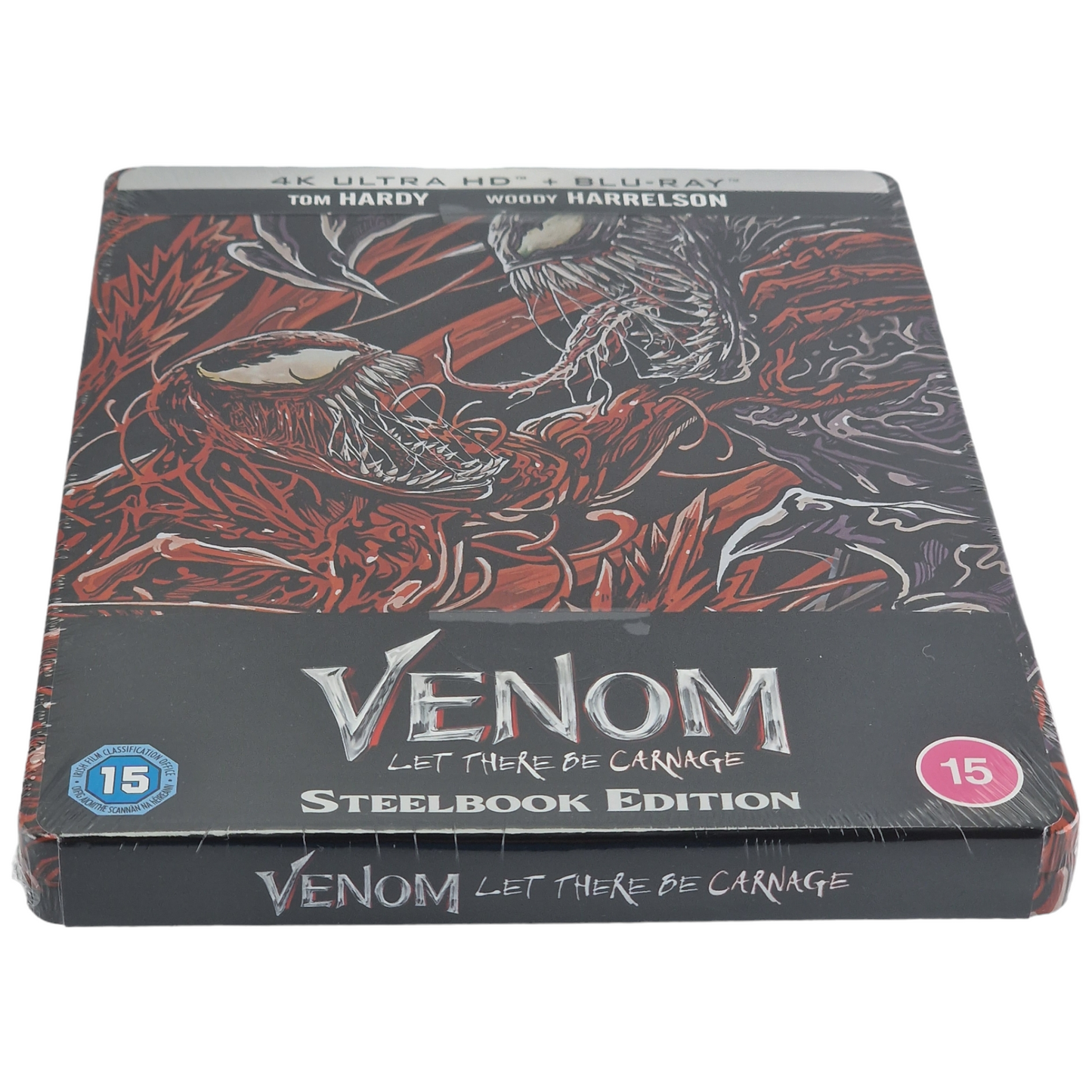 Venom : Let There Be Carnage 4K Ultra HD + Blu-ray SteelBook Zavvi Tom Hardy B