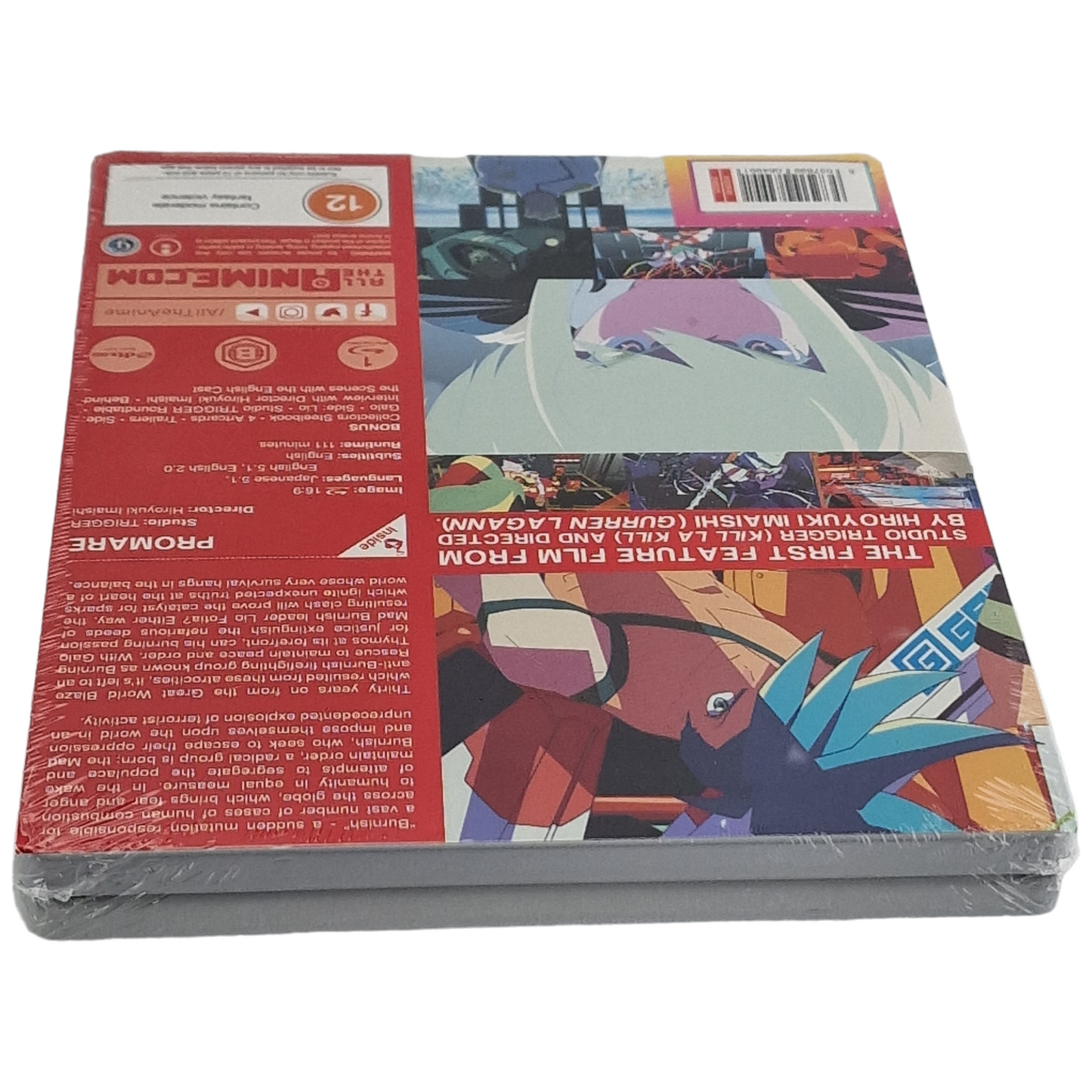 Promare Anime Blu-ray SteelBook Zavvi édition Limitée Hiroyuki Imaishi Zone B