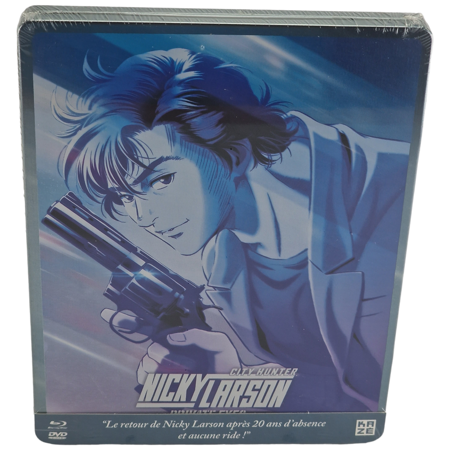 Nicky Larson City Hunter Private Eyes ,Le Film Blu-ray + DVD SteelBook Region B