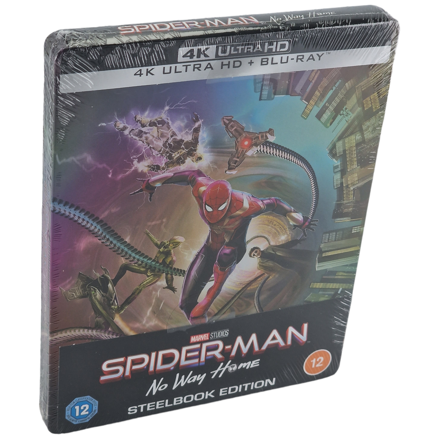 Spider-Man: No Way Home 4K Ultra HD + Blu-ray SteelBook Jon Watts Zavvi  Libre