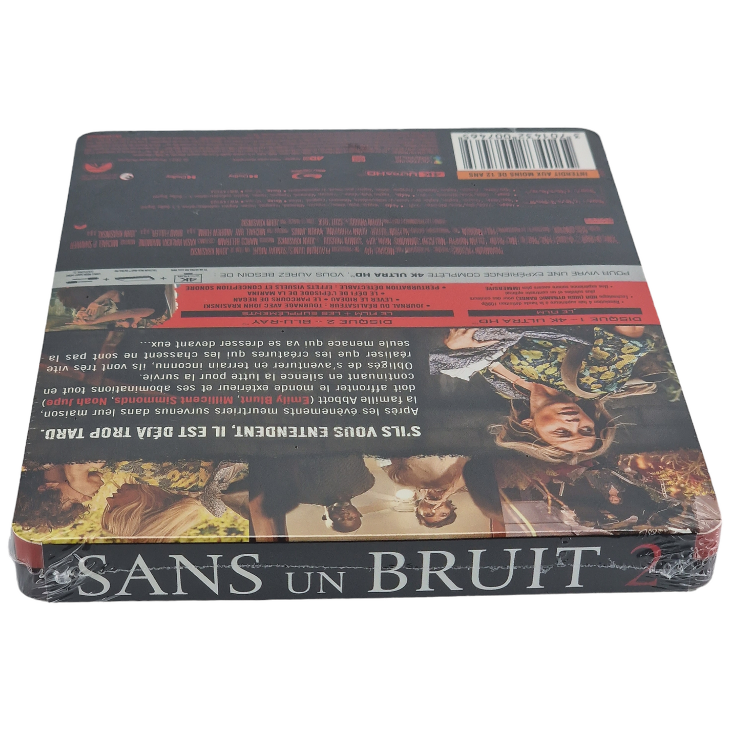 Sans un bruit 2 II 4K Ultra HD Blu-ray steelbook Édition Limitée Zone 2 Neuf VF