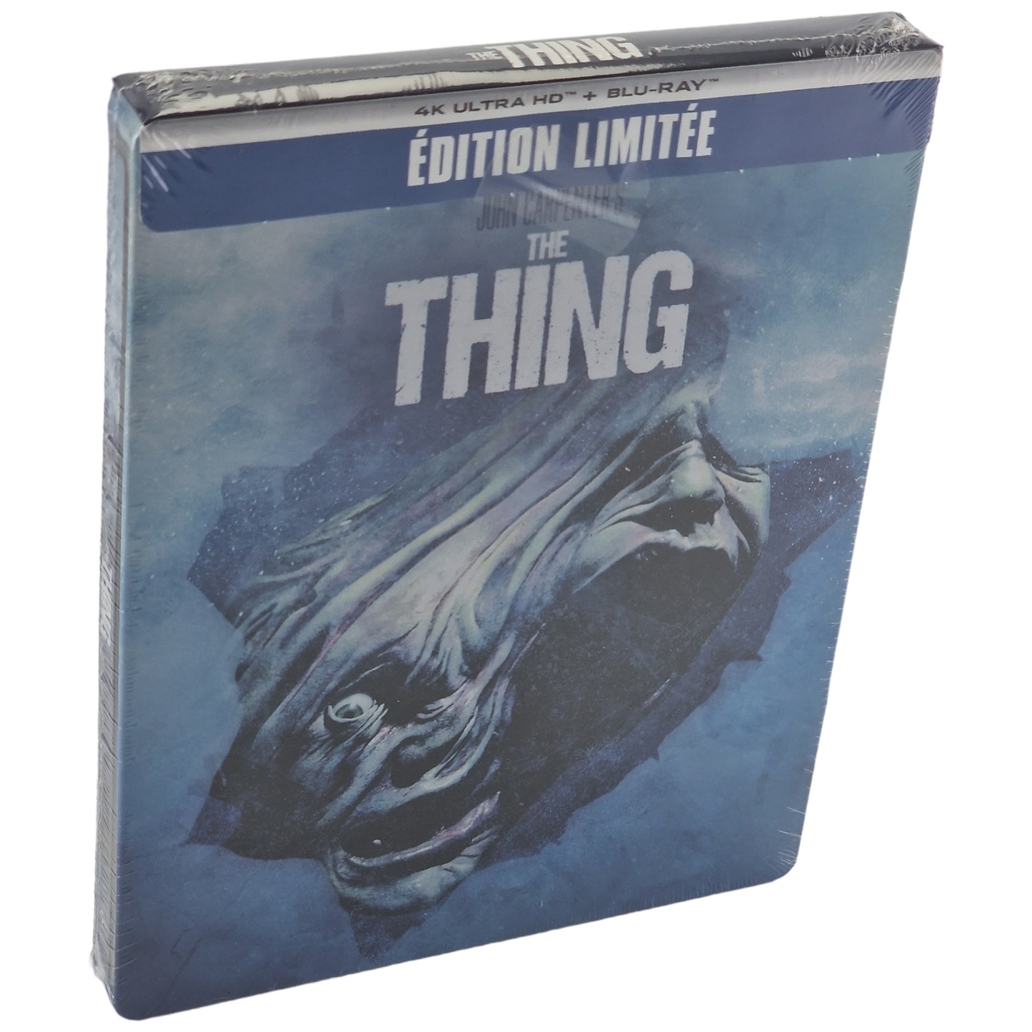 The Thing Blu-ray  4K Ultra HD + Blu-ray Steelbook Limitée John Carpenter Zone B